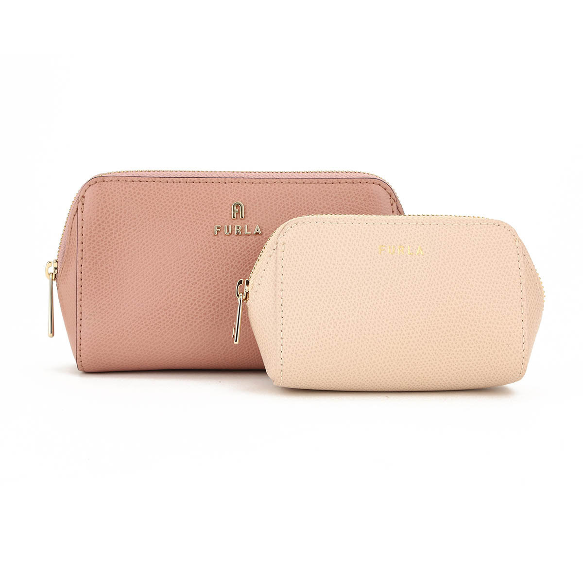 Furla Camellia Pouch Pink Beige